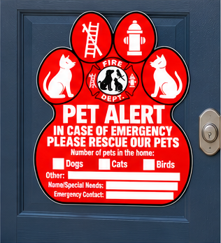 Decal — Doors, windows & smooth surfaces