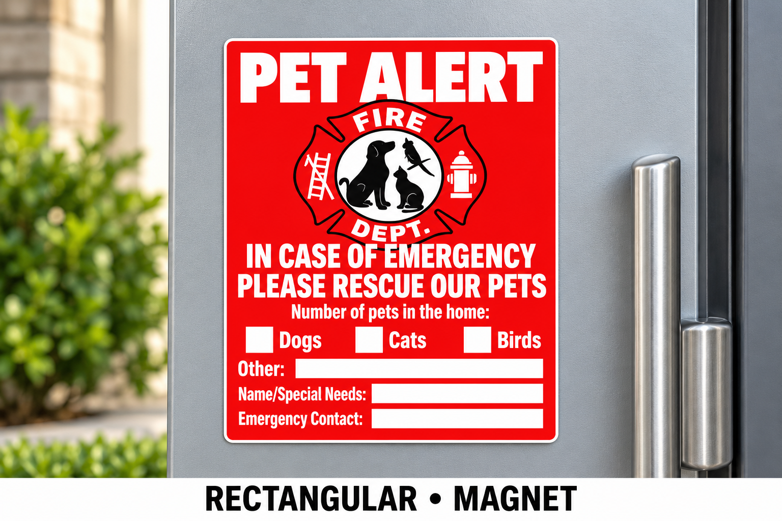 Magnet — Car, fridge or steel door
